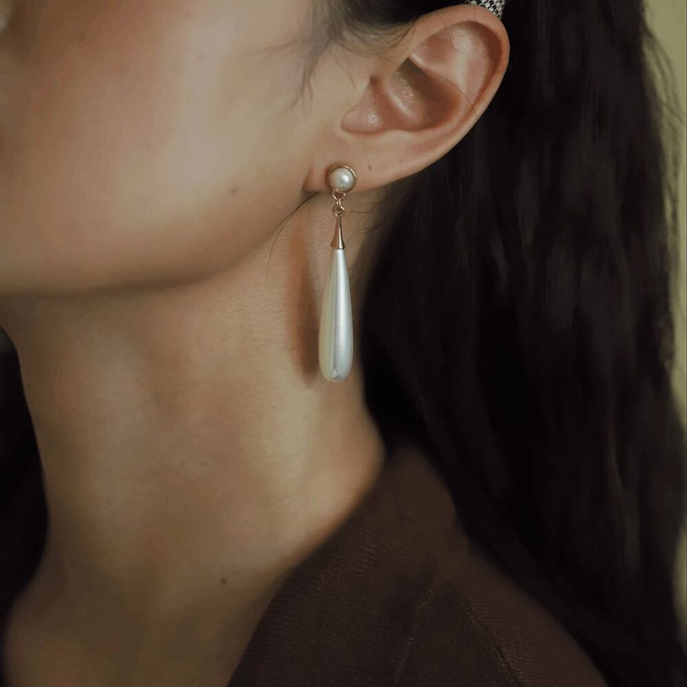 Pearl Dangle Earrings
